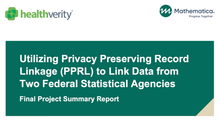 what is PPRL healthverity NSF