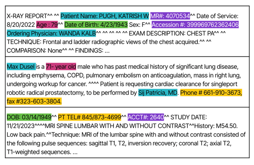 healthverity notes example